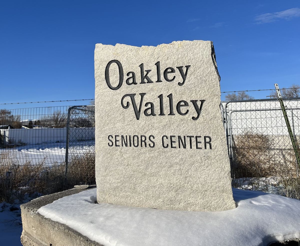 Senior Center Sign